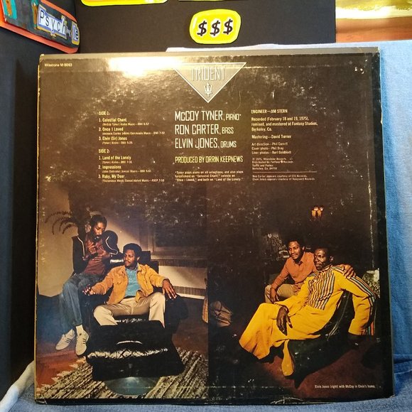 McCoy Tyner Trident 1975 Vinyl Record - Picture 2 of 4